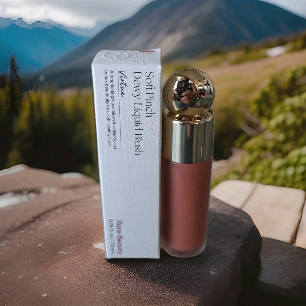 Rare Beauty Soft Pinch Dewy Liquid Blush In VIRTUE 0.25 fl oz Full Size NIB!